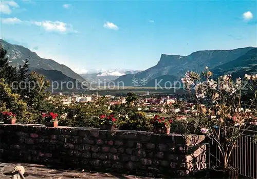 AK / Ansichtskarte Meran_Merano Passeggiata Tappeiner Tappeinerweg gegen Etschtal und Gantkofel Meran Merano