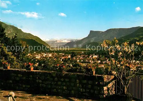 AK / Ansichtskarte Meran_Merano Passeggiata Tappeiner Tappeinerweg gegen Etschtal und Gantkofel Meran Merano