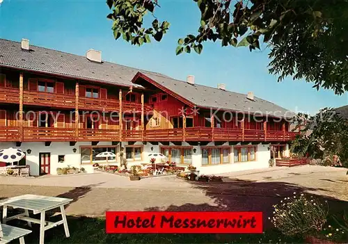 AK / Ansichtskarte Valdaora_Olang Hotel Messnerwirt Valdaora_Olang