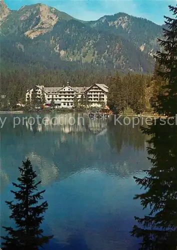 AK / Ansichtskarte Prags Hotel Pragser Wildsee Dolomiten Prags