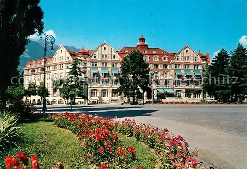 AK / Ansichtskarte Meran_Merano Piazza Mazzini Grand Hotel Emma Mazziniplatz Meran Merano
