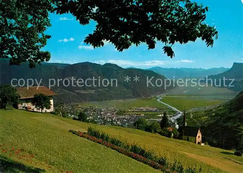 AK / Ansichtskarte Vellau Panorama Blick ins Etschtal Vellau