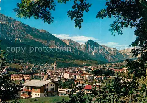 AK / Ansichtskarte Cortina_d_Ampezzo Panorama Col Rosa Dolomiten Cortina_d_Ampezzo