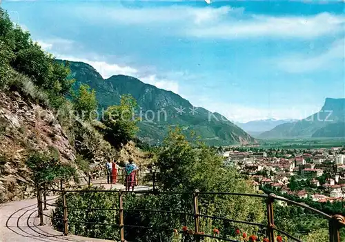 AK / Ansichtskarte Meran_Merano Panorama Tappeinerweg Passeggiata Tappeiner Meran Merano