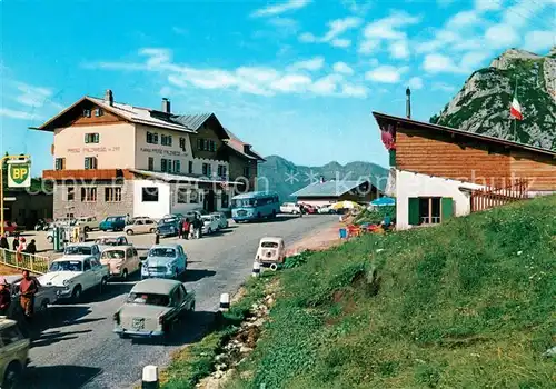 AK / Ansichtskarte Passo_Falzarego Berghotel Gebirgspass Dolomiten Passo Falzarego