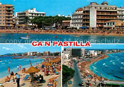 AK / Ansichtskarte Can_Pastilla_Palma_de_Mallorca Playa de Palma Strand Hotels Can_Pastilla