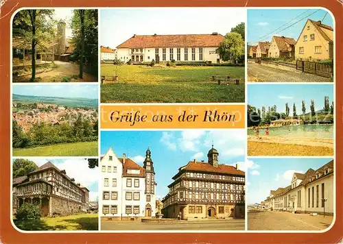 AK / Ansichtskarte Bad_Salzungen und Umgebung Staedte Gemeinden der Kreisstadt Bad_Salzungen