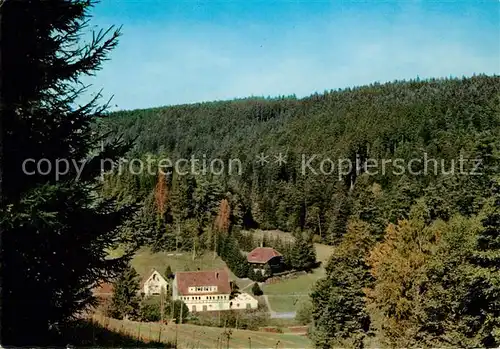 AK / Ansichtskarte Dobel_Schwarzwald Gasthaus Pension Eyachmuehle im Eyachtal Dobel Schwarzwald