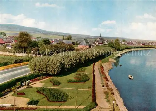 AK / Ansichtskarte Winkel_Oestrich Winkel Panorama Rheinanlagen Winkel_Oestrich Winkel