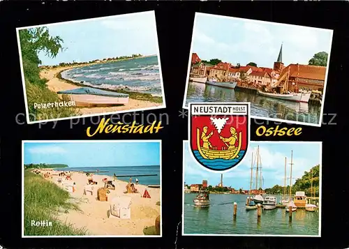 AK / Ansichtskarte Neustadt_Holstein Pelzerhaken Rettin Hafen Neustadt_Holstein