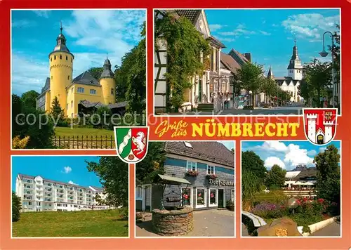 AK / Ansichtskarte Nuembrecht Schloss Brunnen Park  Nuembrecht