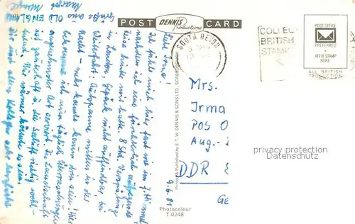 AK / Ansichtskarte Teignmouth_Teignbridge See Front From the Ness Shaldon Bridge Teignmouth Teignbridge