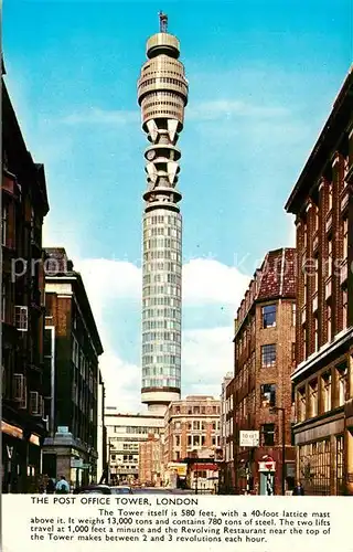 AK / Ansichtskarte London Post Office Tower London