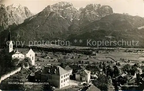 AK / Ansichtskarte Doelsach mit Lienzer Dolomiten Doelsach