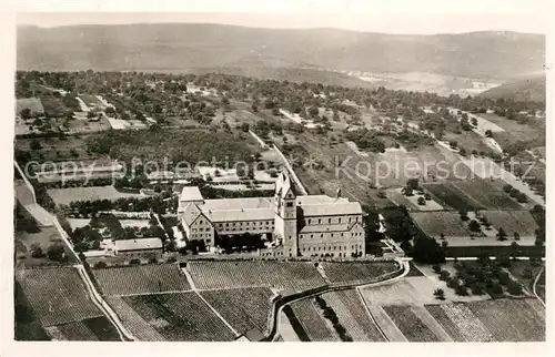 AK / Ansichtskarte Ruedesheim_Rhein Abtei St Hildegard Fliegeraufnahme Ruedesheim Rhein