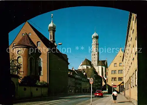 AK / Ansichtskarte Augsburg Milchberg und St Ulrich Augsburg