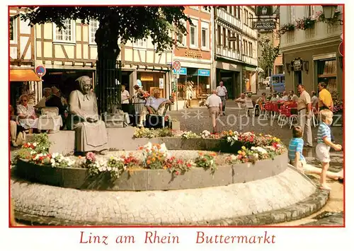 AK / Ansichtskarte Linz_Rhein Buttermarkt Linz_Rhein