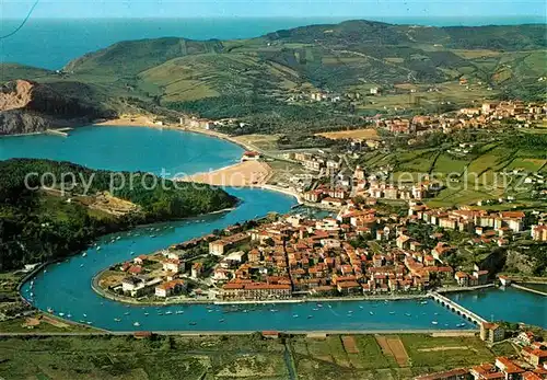 AK / Ansichtskarte Plencia_y_Gorliz Fliegeraufnahme Plencia_y_Gorliz