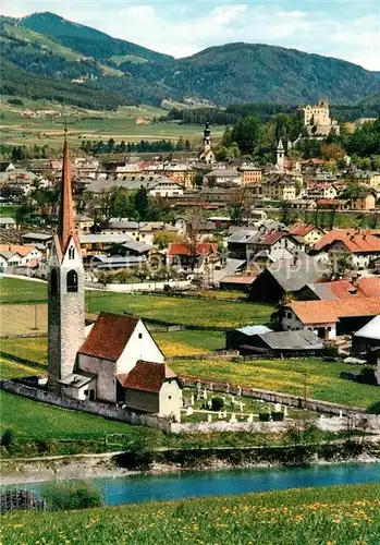 AK / Ansichtskarte Bruneck Stadtblick mit Kirche Bruneck