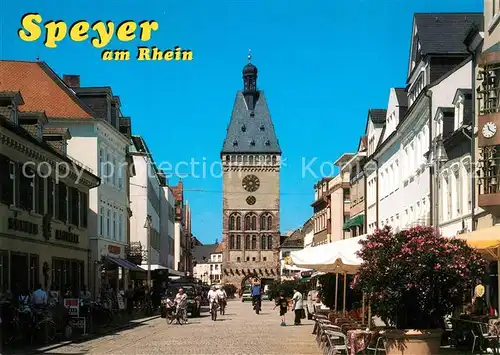 AK / Ansichtskarte Speyer_Rhein Altpoertel Stadttor Speyer Rhein