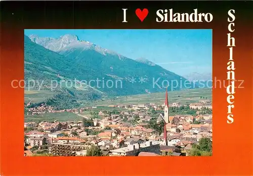 AK / Ansichtskarte Schlanders_Suedtirol Panorama Schlanders_Suedtirol