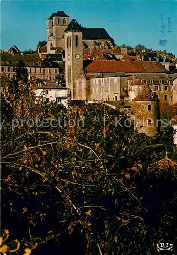 AK / Ansichtskarte Gourdon_Lot Vue densemble et les Trois Tours Gourdon Lot