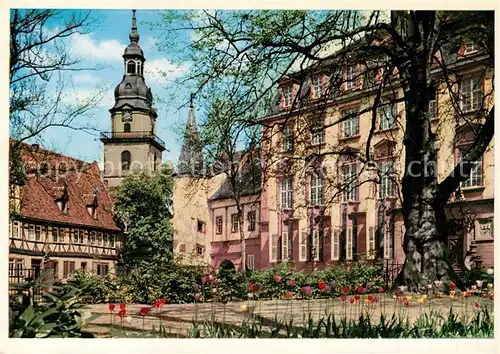 AK / Ansichtskarte Erbach_Odenwald Schlosshof Erbach Odenwald