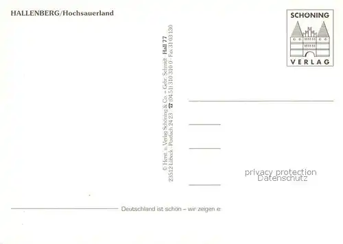 AK / Ansichtskarte Hallenberg Fachwerkhaeuser Kirche Aussichtsturm Hallenberg