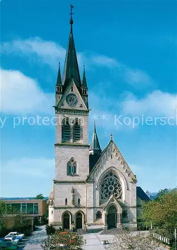 AK / Ansichtskarte Bad_Homburg Kath Pfarrkirche St Marien Bad_Homburg