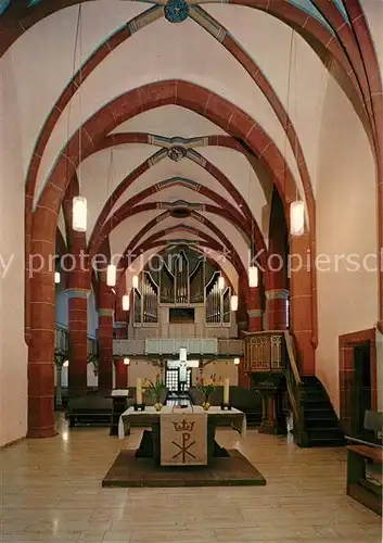 AK / Ansichtskarte Melsungen_Fulda Ev Stadtkirche Melsungen Fulda