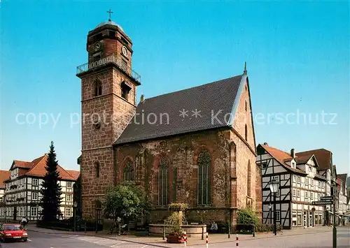 AK / Ansichtskarte Rotenburg_Fulda Jakobi Kirche Rotenburg Fulda