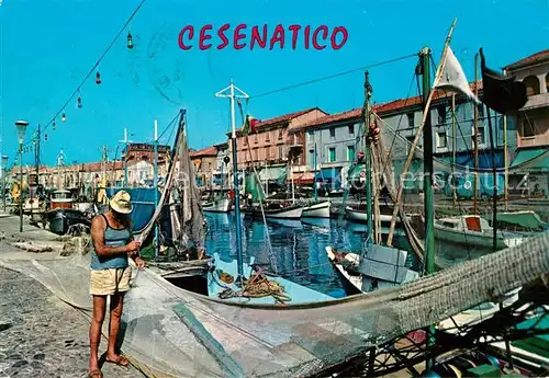 AK / Ansichtskarte Cesenatico Porto Canale Cesenatico