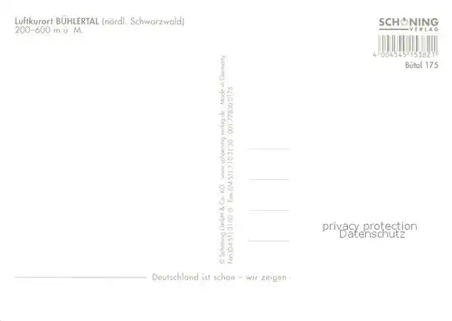 AK / Ansichtskarte Buehlertal Haus des Gastes Place Faverges Liebfrauenkirche Rathaus Untertal St Michael Buehlertal