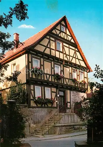 AK / Ansichtskarte Rommelshausen Altes Pfarrhaus Rommelshausen