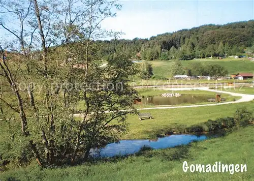 AK / Ansichtskarte Gomadingen Landschafts Panorama Gomadingen