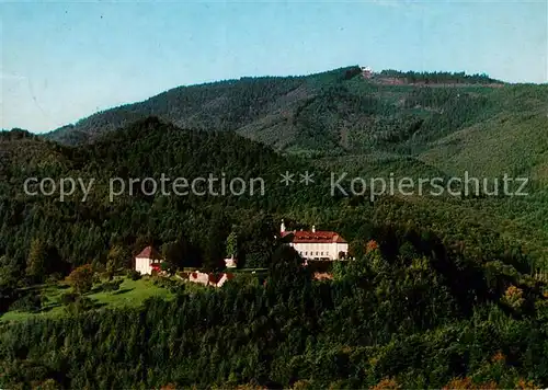 AK / Ansichtskarte Badenweiler Schloss Buergeln Fliegeraufnahme Badenweiler