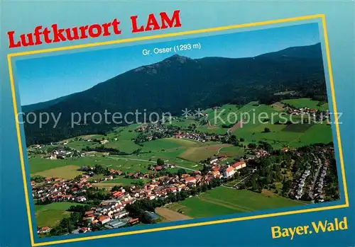 AK / Ansichtskarte Lam_Oberpfalz Fliegeraufnahme Lam_Oberpfalz
