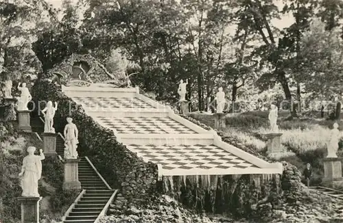 AK / Ansichtskarte Petrodvorets_St_Petersburg Brunnen Petrodvorets_St