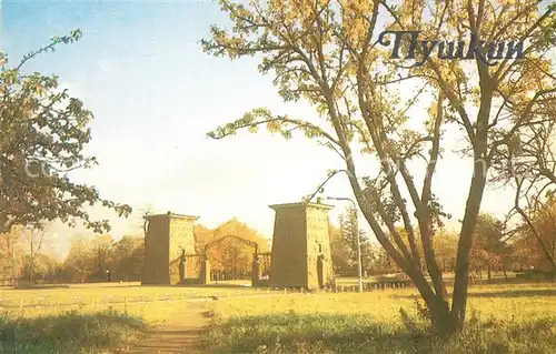 AK / Ansichtskarte Puschkin aegypten Tor Puschkin