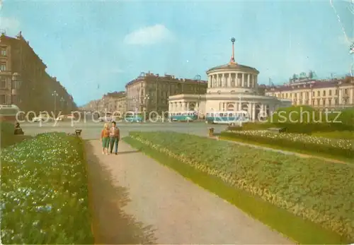 AK / Ansichtskarte St_Petersburg_Leningrad Uprising Square St_Petersburg_Leningrad