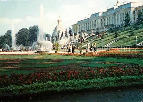 AK / Ansichtskarte Peterhof_St_Petersburg Schloss Peterhof_St_Petersburg