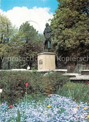 AK / Ansichtskarte Kaliningrad Schiller Denkmal Kaliningrad