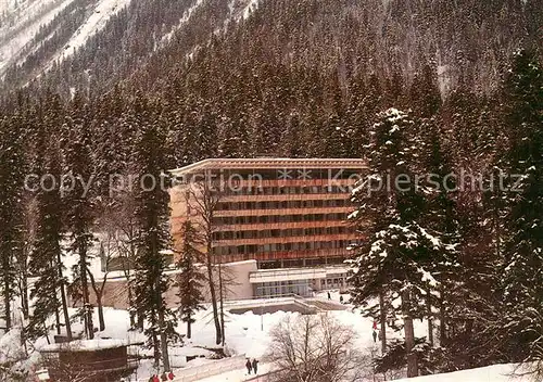 AK / Ansichtskarte Dombai_Karatschajewsk Hotel Dombai Dombai Karatschajewsk