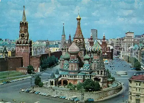 AK / Ansichtskarte Moscow_Moskva Red Square Moscow Moskva