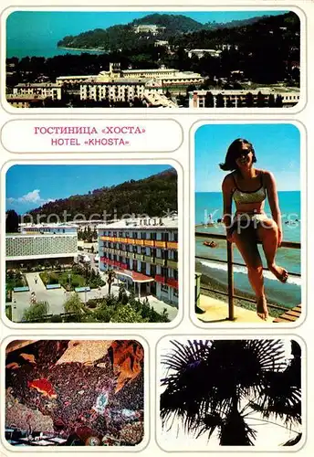 AK / Ansichtskarte Chosta_Sotschi Hotel Chosta Chosta_Sotschi