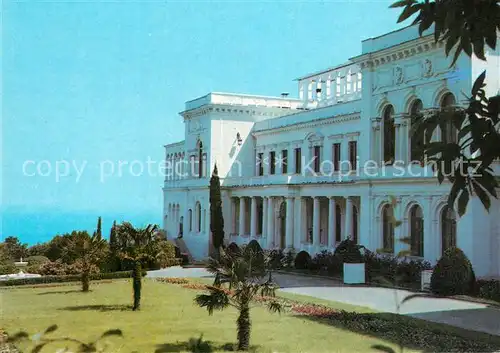 AK / Ansichtskarte Jalta_Ukraine Liwadia Palast Museum Jalta Ukraine