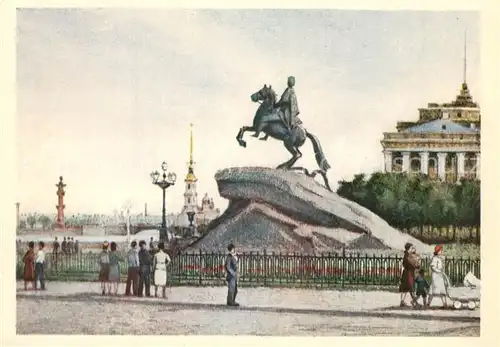 St_Petersburg_Leningrad Peter I Denkmal St_Petersburg_Leningrad
