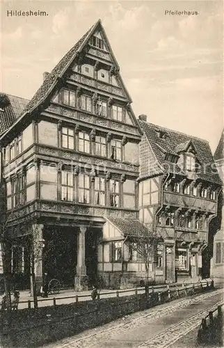 Hildesheim Pfeilerhaus Fachwerk Hildesheim