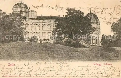 Celle_Niedersachsen Koenigl. Schloss Celle_Niedersachsen