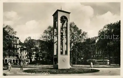 Berlin Doenhoffplatz Glockenturm  Berlin